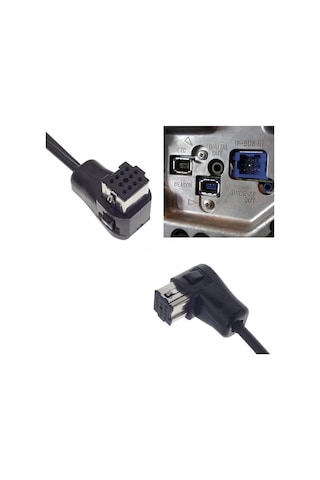 Otomobil Araba Bluetooth Ses Kablosu Adaptörü Hoparlör Müzik Akışı Pioneer Radyo Ip-bus P01 İçin Eller Serbest