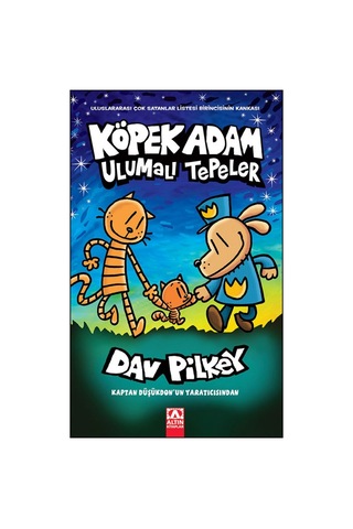Köpek Adam 10 + Kedi Çocuk Çizgi Roman Kulübü 3 Serinin Final Kitapları - 2 Kitap Set, Dav Pılkey