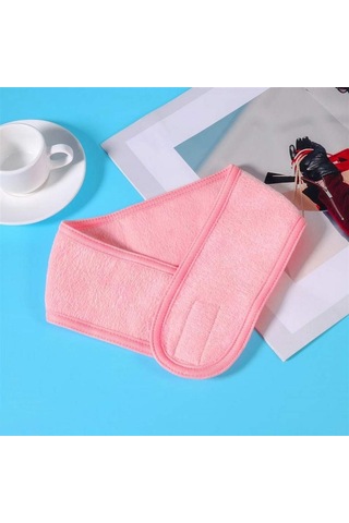 Kadınlar İçin 4 Adet Spa Yüz Bandı, Yüz Yıkama Bandı, Ayarlanabilir Makyaj Bandı, Yüz Yıkama, Duş, Yoga Sporları İçin Sarma Başlığı Mavi, Siyah, Pembe, Gri