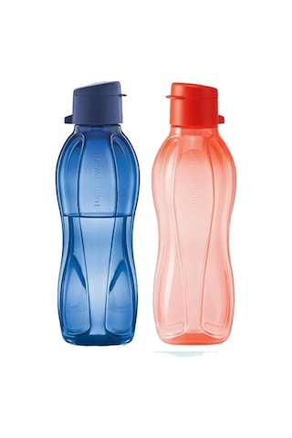 Eko Şişe 500 Ml 2li Pratik Kapak Lacivert