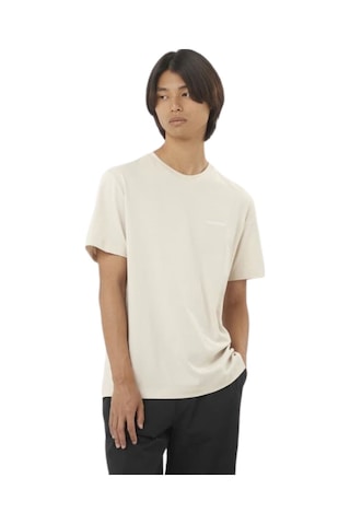 Salomon Salomon Logo Tee M 16983 Bej