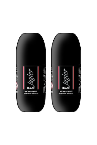 Jagler Black Antiperspirant Erkek Roll-On Deodorant 2 x 50 ML