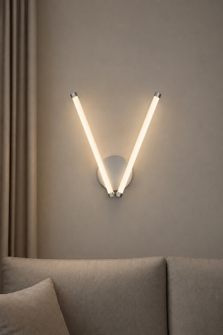 AvizeGO Vasko Modern Led Duvar Apliği Günışığı Gri