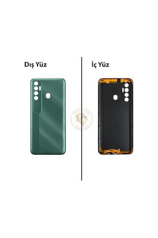 Tecno Spark 7 Pro Ladin Yes İli Arka Kapak Arka Cam Batarya Kapağı Lazer Kesim Kapak Pil Kapağı Back Cover Çok Renkli