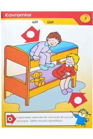 Eğlenceli Kavramlar (5 Kitap Birarada) - Anaokulları Öğretim Seti- Bahçeşehir Yayınları