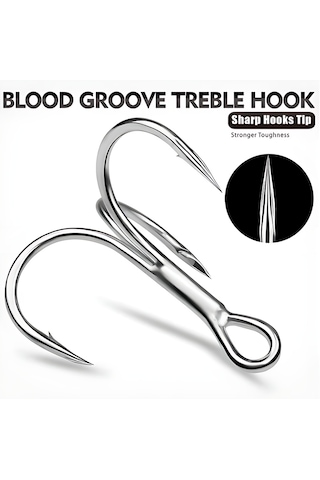 Hokkaido 30 Adet, 8 Numara 4x , Papağan Gaga Tasarım,üçlü İğne