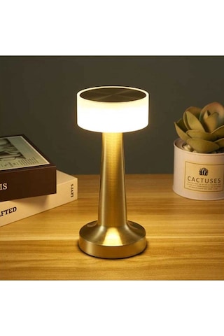 Taşınabilir Şarjlı Masa Lambası Dimmerli Dekoratif Denver Abajur