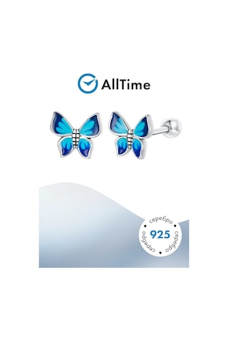 Bamoer Küpe Küpeler "kelebekler" 925 Ayar Gümüş Emaye İle 291696408 Diğer