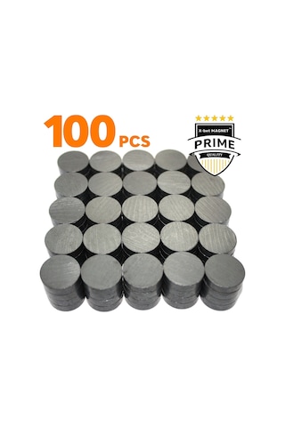 100 Adet 15X3 Yuvarlak Mıknatıs - Kına Sünnet Süsleme Mıknatısı 230318722