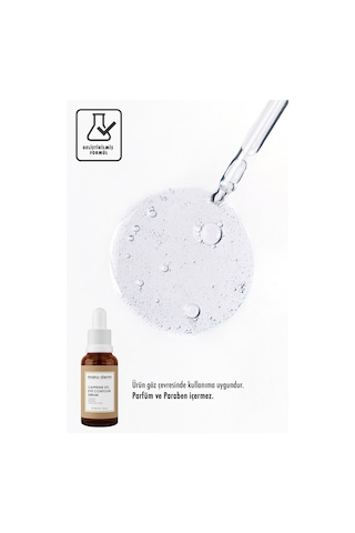 Maruderm Caffeine %5 + Peptides + Hyalüronik Asit Göz Çevresi Serumu 30 ML
