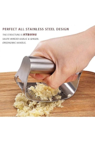 Premium Sarımsak Pres Seti - Paslanmaz, Bulaşık Makinesinde Yıkan Çok Renkli