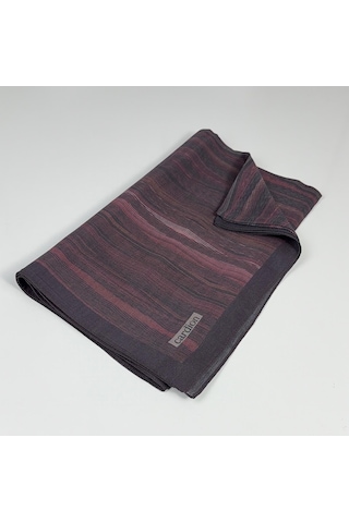 Cardion Pamuk İpek Şal - 70 X 180 - 06303 Mürdüm