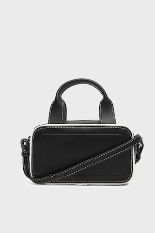 Calvin Klein Logolu Sabit Saplı Çanta Lv04f1257gub1 Bayan Çanta Lv04f1257g Ub1 Siyah