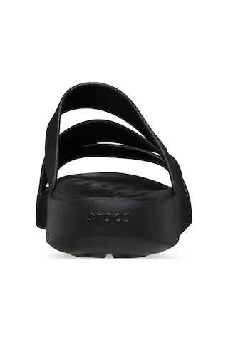 Crocs Getaway Strappy Kadın Terlik Siyah
