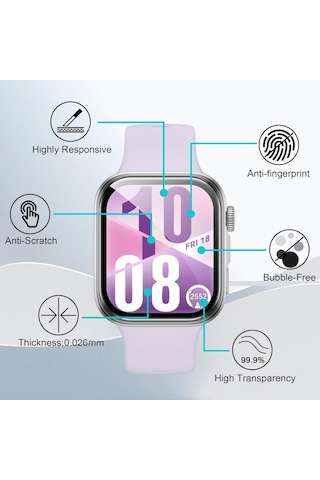 Huawei Watch Fit 5 Full Ekran Nano Saat Koruyucu Fit/fit2/fit3/fit4 Uyumlu Değildir