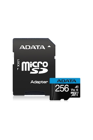 Adata 256gb Premier Microsdxc Card With Adapter Uhs-ı Class10 V10 Hafıza Kartı