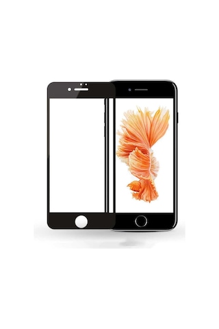 Apple iPhone Uyumlu 6 Plus Ekran Koruyucu Tam Ekran Seramik Esnek Davin 3 Adet