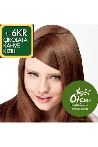 Natural Colors 6Kr Çikolata Kahve Kızılı Organik Saç Boyası (436906639)