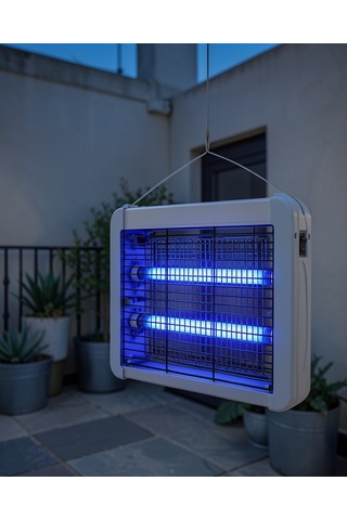 Elektrikli Böcek Öldürücü 12w Çift Tüplü Uv Işıklı Model Uczzbz01-3