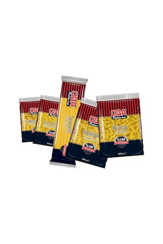 Oba Makarna Paketi 5 x 500 G