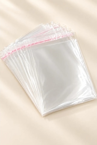1 Kg 50x70 Opp Poşet / Yapışkanlı Poşet / Yapışkanlı Jelatin Çeyiz Poşeti