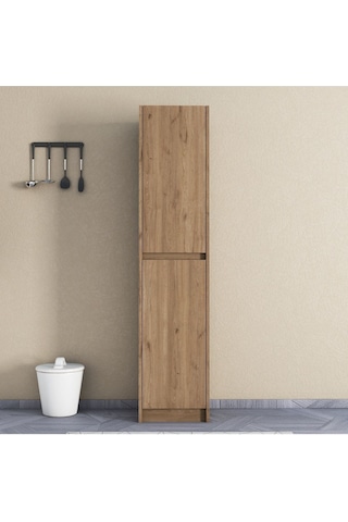 Umg Mobilya Patentli Astira Kulpsuz Boy Dolabı, Mutfak Dolabı, Ayakkabılık, Kiler/banyo Dolabı, Elbise Dolabı Meşe