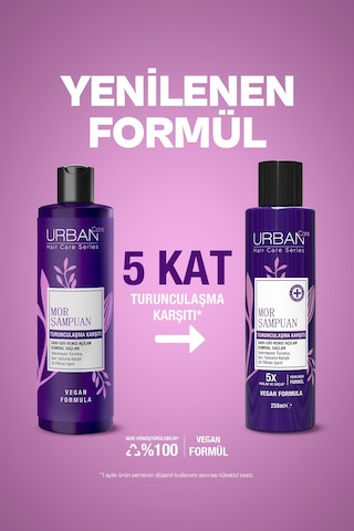 Turunculaşma Karşıtı Mor Saç Bakım Şampuanı-250 Ml-sülfatlı