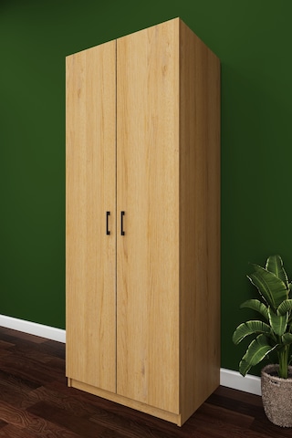 Lüks 2 Kapaklı Çok Amaçlı Yüklük Gardırop %100 Mdf Yatak Yorgan Yastık Saklama Dolabı Yk01 Karına
