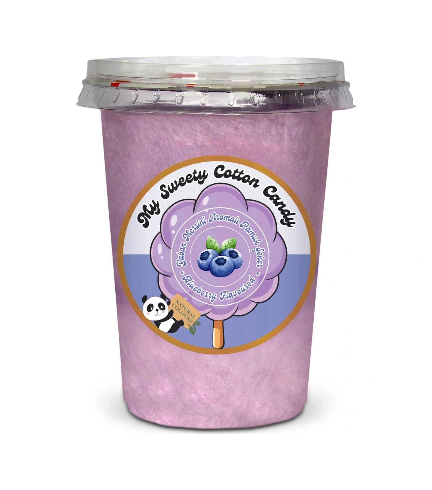 Yaban Mersini Aromalı Gurme Pamuk Şeker