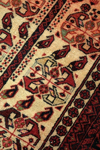 Belliç El Dokuma Yün Halı - Leh1004500161 Kırmızı