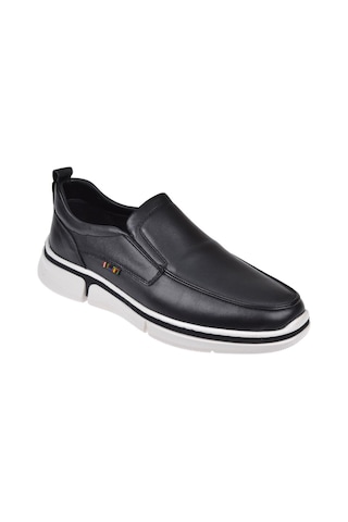 Voyager Hakiki Deri Makosen Erkek Ayakkabı Voy-022 Siyah Siyah