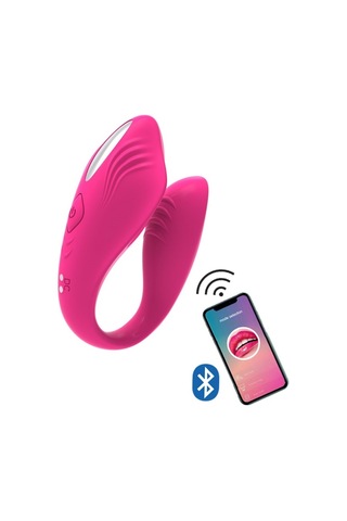 Erofoni Telefon Uyumlu Usb Şarjlı Su Geçirmez We Vibe App Uygulamalı Titreşimli Teknolojik Vibratör