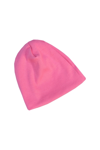 Luess Çocuk Unisex Fitilli Kışlık Bere Pembe