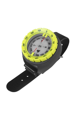 Dalış Pusulası Compass Sarı - Siyah