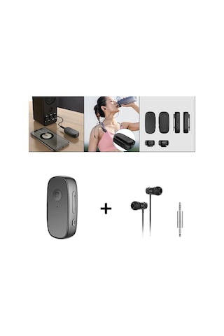 Homyl Araba Siyahı Için Bluetooth 5.0 Kulaklıklı-siyah