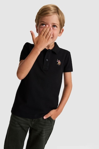 U.S. Polo Assn. Erkek Çocuk Siyah Tişört Basic 50325608-vr046
