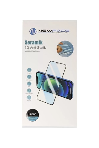 Newface Samsung Galaxy Uyumlu S26 3d Antistatik Seramik Nano Ekran Koruyucu - Siyah