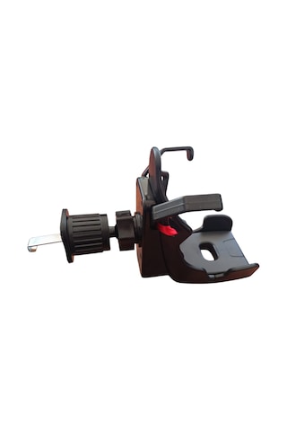 Spor Koltuk Modelli Havalandırma Izgarası Telefon Tutucu Siyah Siyah