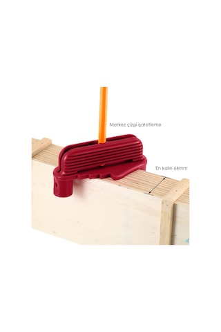 Rox Wood 0118 Abs Merkez İşaretleme Aparatı