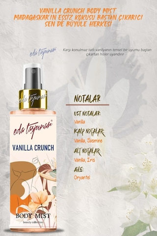 Eda Taşpınar Vanilya Crunch Vücut Spreyi 200 ML