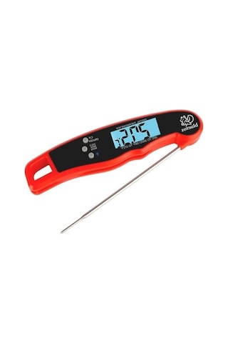 Dijital Hızlı Mutfak Termometresi, Katlanabilir Ve Lcd Ekranlı