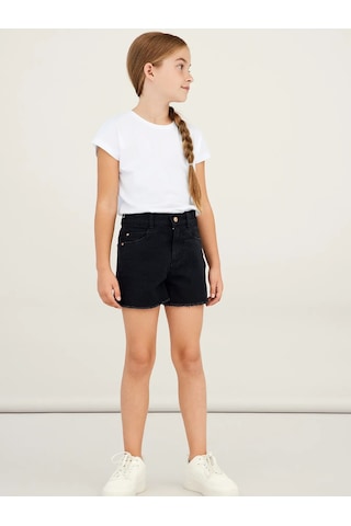 Name It Nkfrose Kız Çocuk Denim Şort 13197313 Siyah