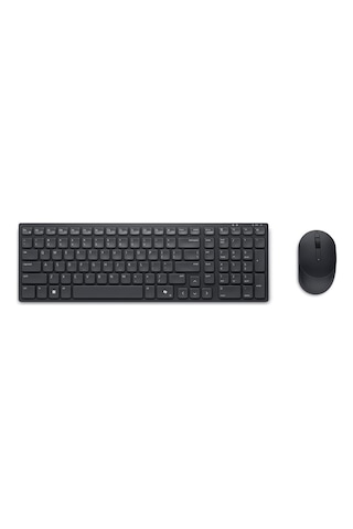 Dell Pro Km555 Sessiz Kablosuz Set Siyah Optik