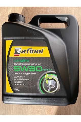 Rafinol Longlife 5W-30 Ll Acea C3 / Dpf Motor Yağı 4 L