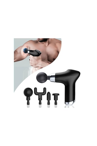 Şarj Edilebilir Küçük Yüz Tabancası Derin Doku Masaj Aleti - 6 Hız Ayarı 5256 Çok Renkli