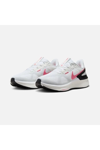 Nike Air Zoom Structure 25 Kadın Spor Ayakkabı-dj7884-106 Beyaz - Pembe