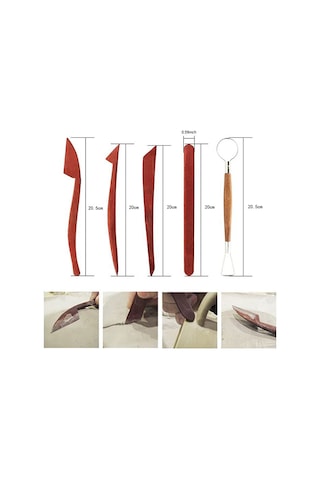 Monyee 23 Parça Fırçalar, Kesiciler Ve Basma Kalemleri İle Toplam Hamur Çalışma Aleti Seti