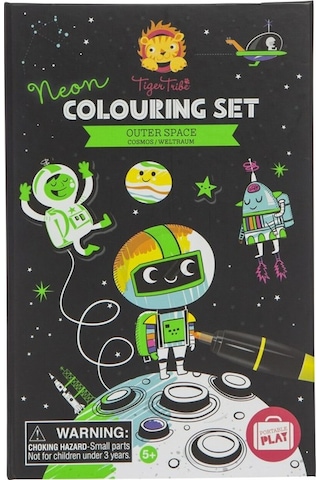 Tiger Tribe Neon Boyama Seti - Outer Space