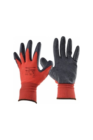 Universal Techno C-432 Latex Kaplama Camcı Eldiven No:9