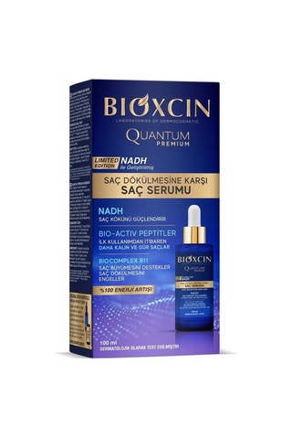 Quantum Premium Saç Serumu, Nadh İle Daha Kalın Daha Gür Saçlar, 100 Ml, Tüm Saç Tipleri İçin + 100 Ml Jel Hediye
